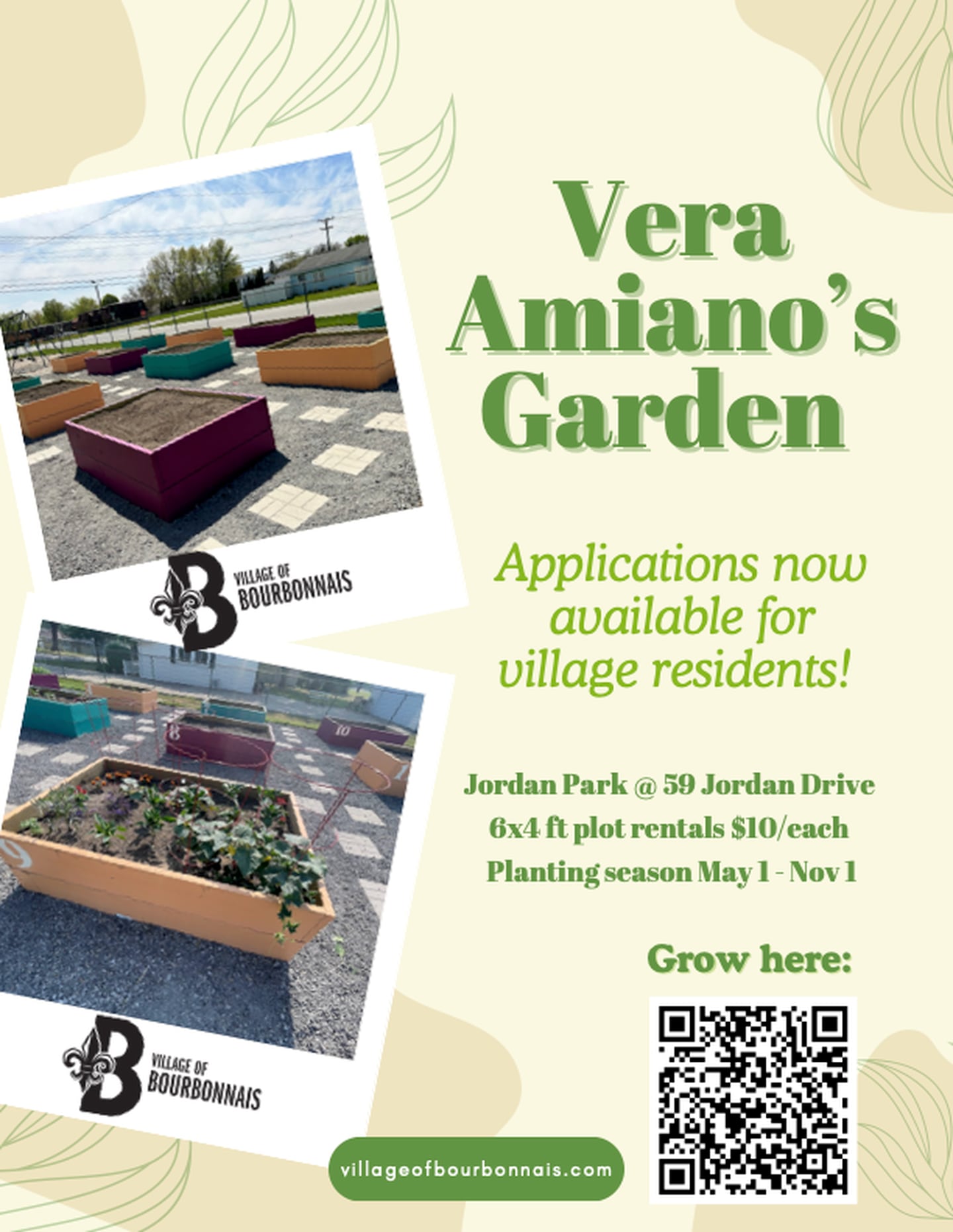 Vera Amiano’s Garden Flyer