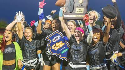 Photos: Willowbrook vs. West Aurora flag football, South Elgin Sectional final