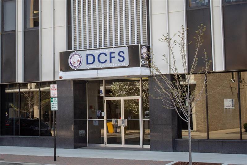 DCFS building pictured in Springfield.