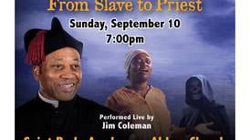 St. Bede to hold performance of ‘Tolton: From Slave to Priest’ on Sept. 10