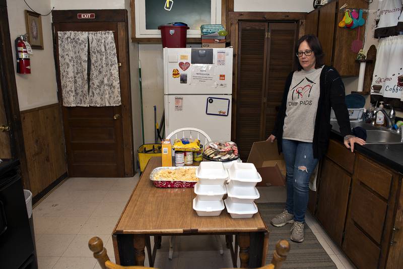 Though many things have been difficult, food donations have been healthy to the shelter.