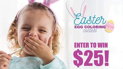 Illinois Valley Easter Egg Coloring Contest 2024