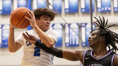 Boys basketball: Burlington Central uses size advantage to pull away from Hampshire