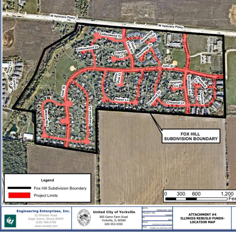 Road construction ahead Yorkville OKs 1.6 million contract to
