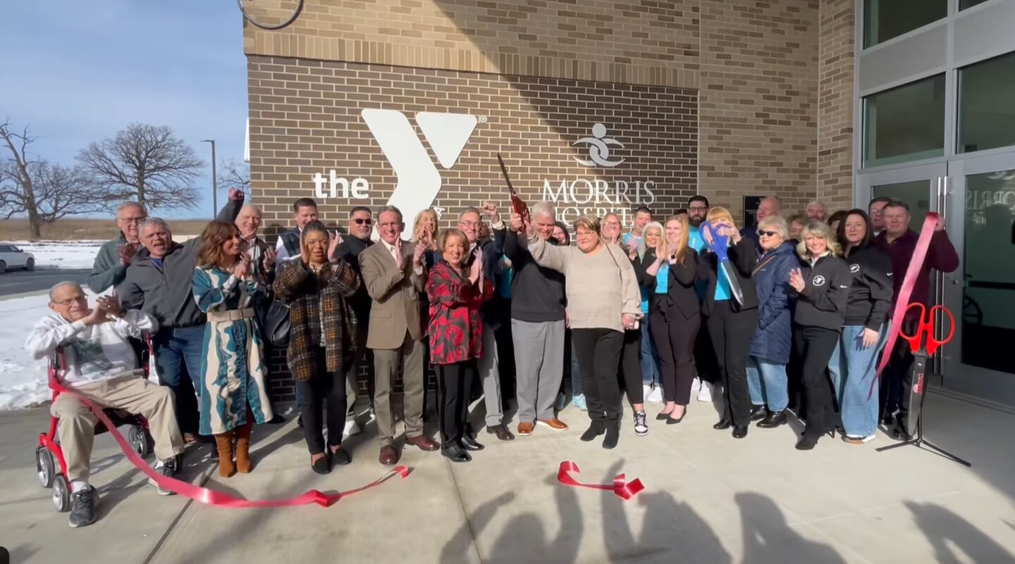 The Morris Hospital YMCA officially opened its doors in December 2024.