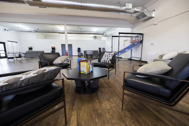 A new youth activity center where middle and high school students can “play games and hang out” is opening in the new Sterling Township offices at 505 W. Lynn Blvd.