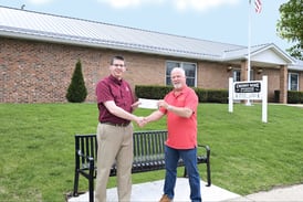 Cherry Car Cruise Committee donates $5,000 to the village