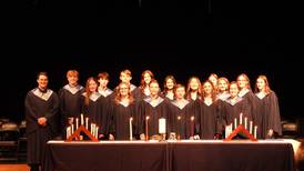 Bureau Valley High School inducts 17 students into National Honor Society