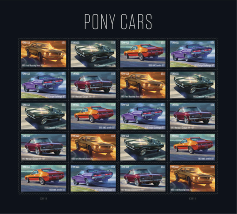 The Streator Post Office, 221 E. Hickory St., will be selling Pony Car stamps ahead of Streator’s Cruise Night.