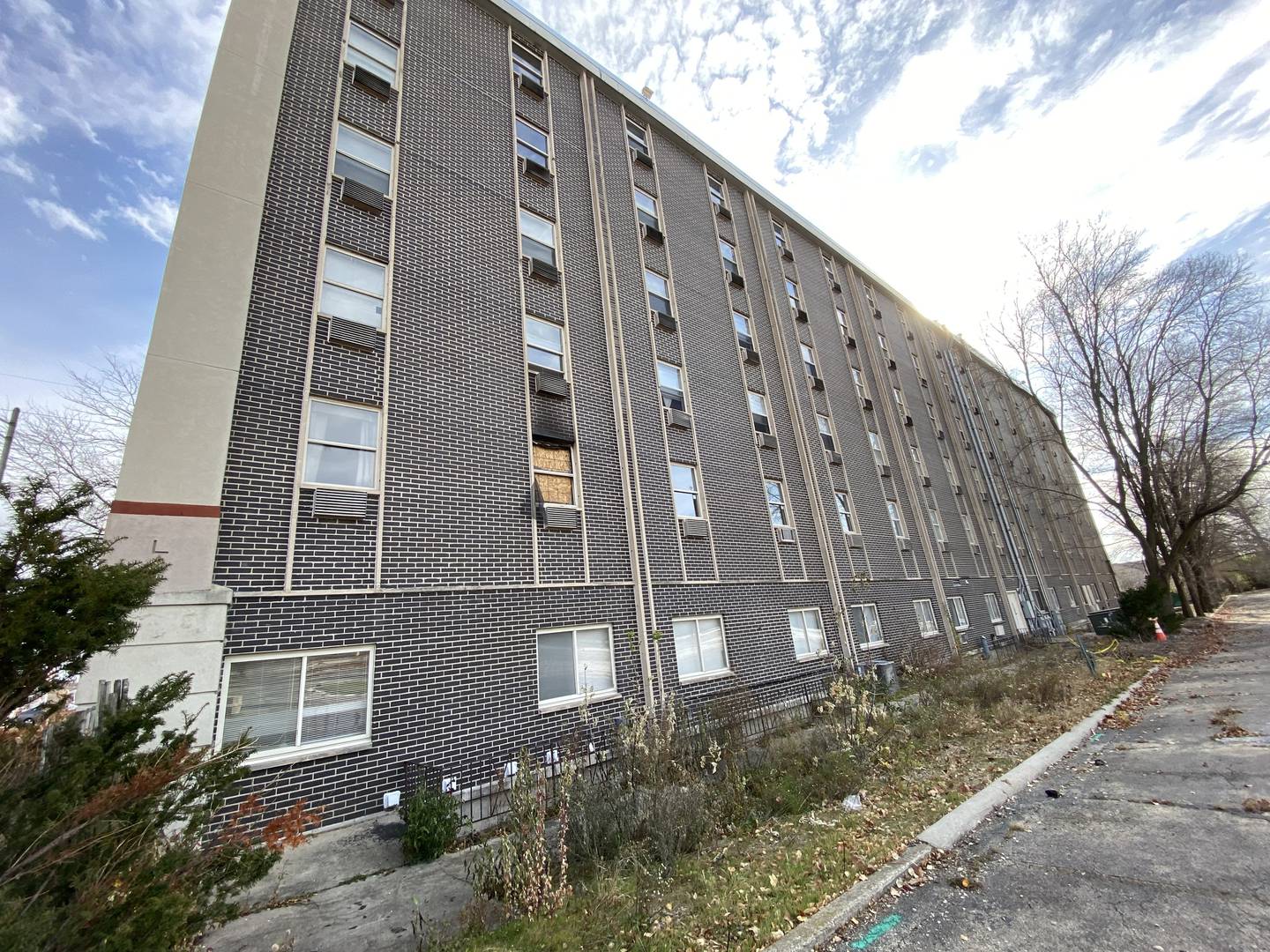 DeKalb firefighters responded to a structure fire in a second-floor unit of The Terraces of DeKalb apartment complex, 1100 W. Lincoln Highway, Sunday, Nov. 19, 2023. The damage can be seen here Monday, Nov. 20, 2023.