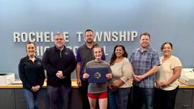 Damask named April Rochelle Rotary Student of the Month