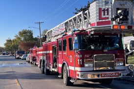 Dog killed in Aurora fire that displaced 3 residents