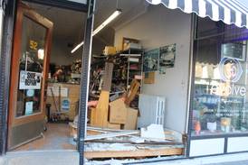 Car crashes into downtown Crystal Lake business