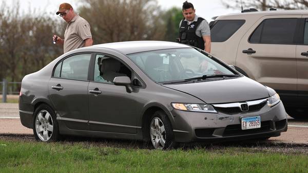 Photos: Police investigate after fatal shooting on I-88 in Maple ParK