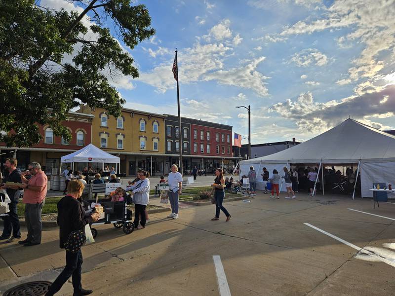 Visitors came to downtown Sandwich for the Taste of Sandwich on Wed, Sep 24 2025.