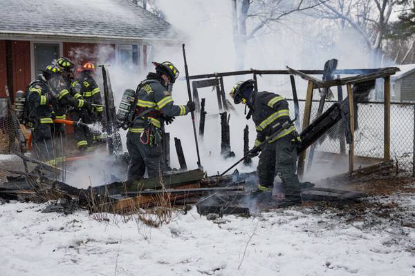 Several chickens perish in backyard coop fire in Woodstock