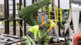 Sterling’s riverfront park, splash pad completion slated for end of July