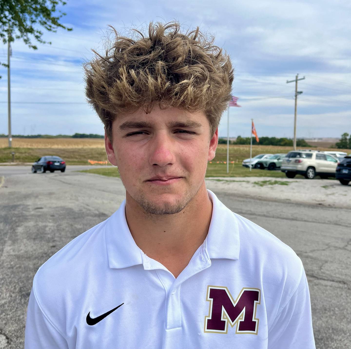 Morris senior Wyatt Schultz