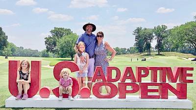 Justin Van Landuit battles FSHD, makes it back to golf course