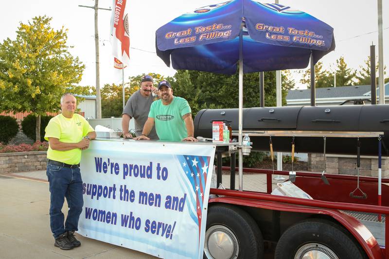 Robert Bolser, a COUNTRY Financial representative, recently sponsored an appreciation dinner for first responders in the Wilmington area. Bolser is pictured with Dennis Housman (left) and Rich Princko (center). Housman and Princko are both managers/supervisors for Emergency Services Disaster Agency.