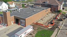 Photos: Princeton fire station expansion underway, adds sleeping quarters