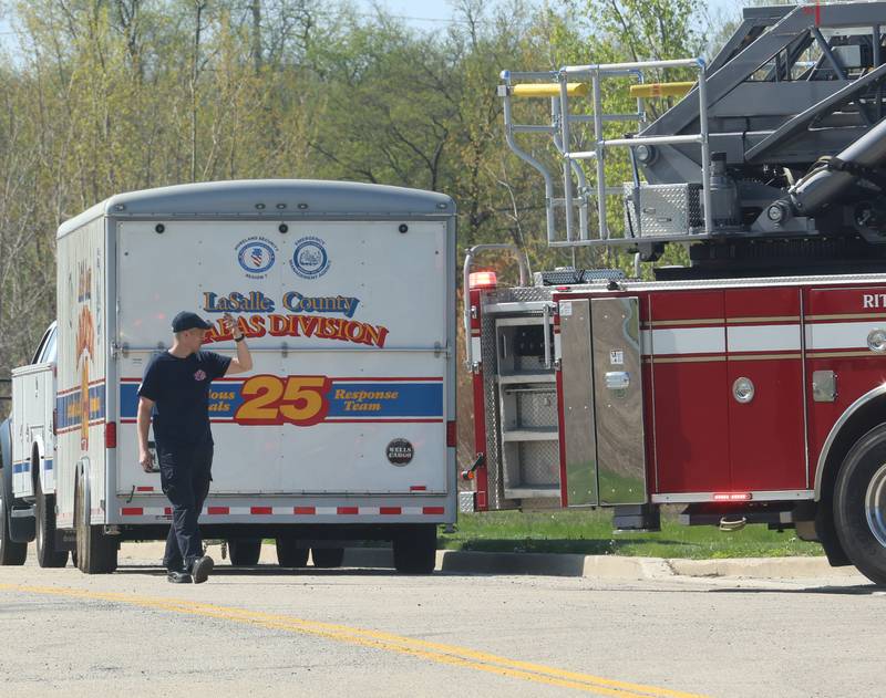 Ottawa fire and MABAS responded to Coogee Chemical Facility for a magnesium industrial fire on Tuesday, April 21, 2026 in Ottawa. Two victims with burns were transported to OSF St. Elizabeth Medical Center in Ottawa. One of those victims is in critical condition.