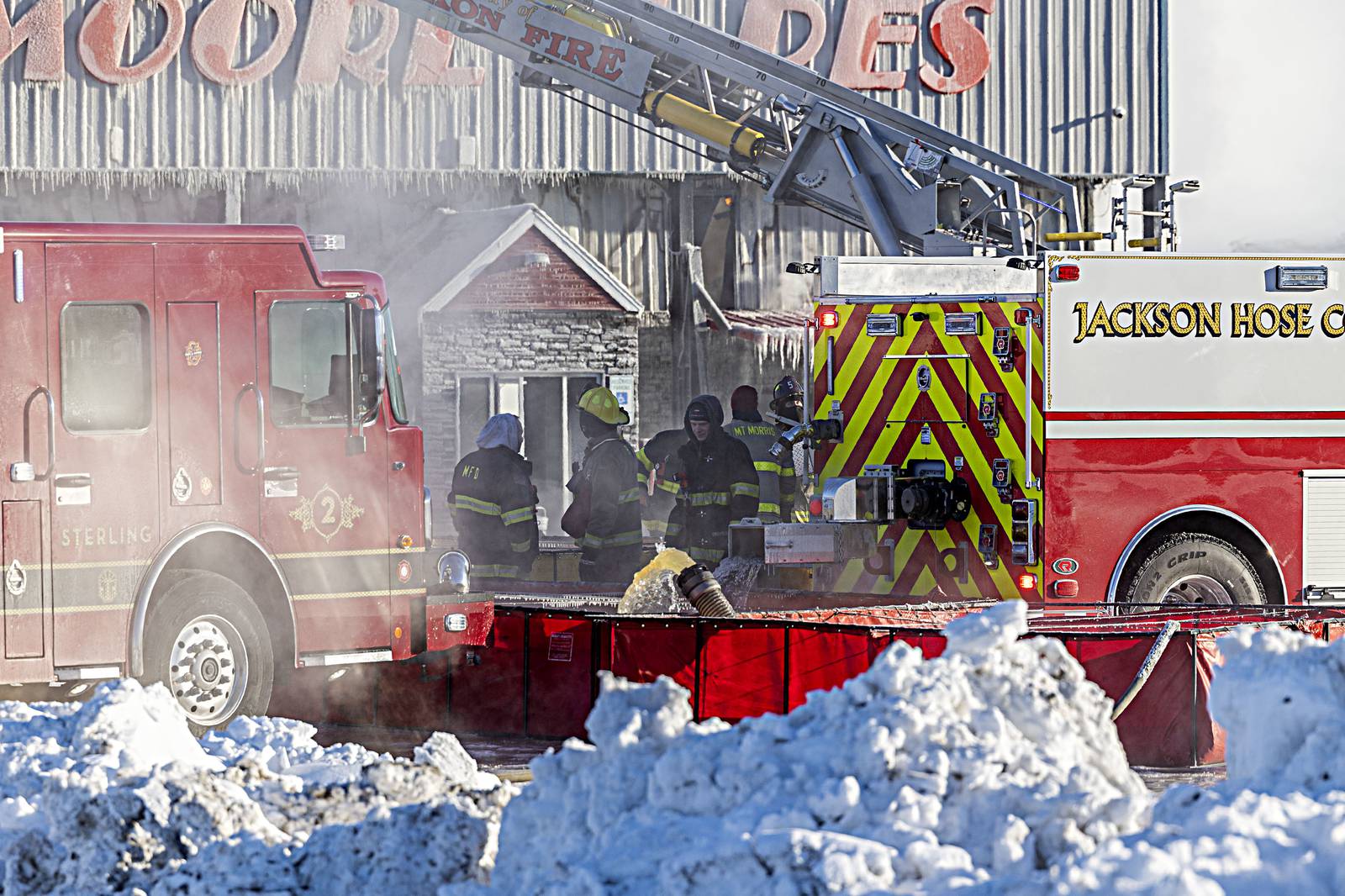 Photos Fire at Moore Tires in Rock Falls Shaw Local