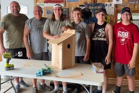 Sycamore Boy Scout completes Eagle project for area wildlife
