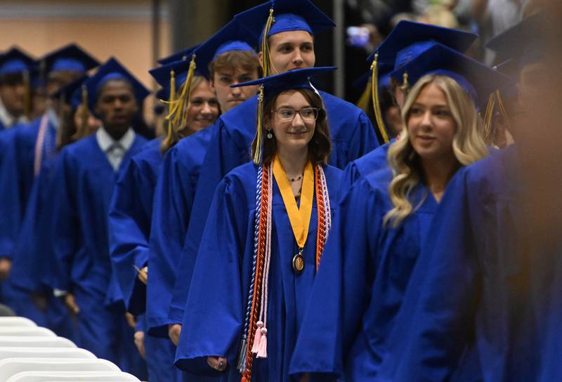 Wheaton North held its graduation ceremony on Saturday, May 24, 2025 at College of DuPage in Glen Ellyn.