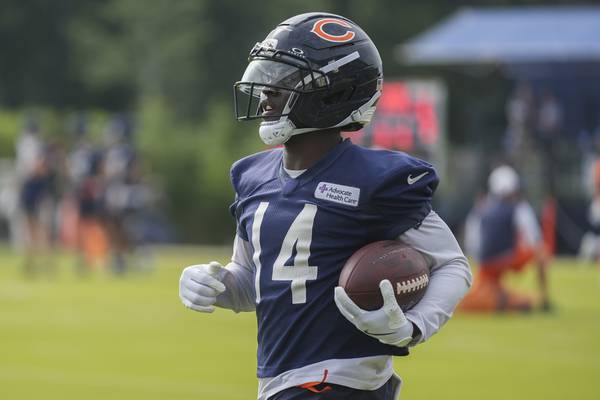 Bears training camp update: How Olamide Zaccheaus can help Caleb Williams succeed
