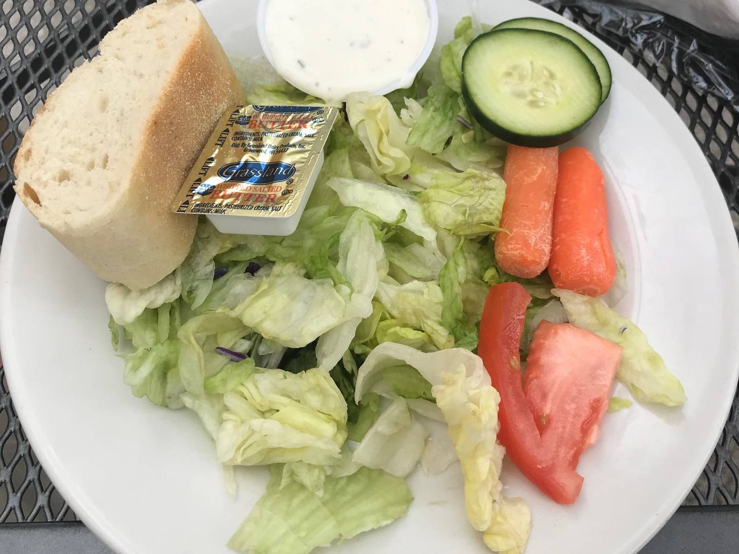 Entrees at Skoog's Pub & Grill come with a generously-sized side salad.
