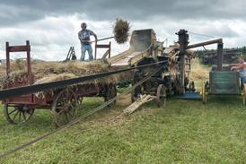 Whiteside County farm puts vintage farming on full display at annual threshing bee