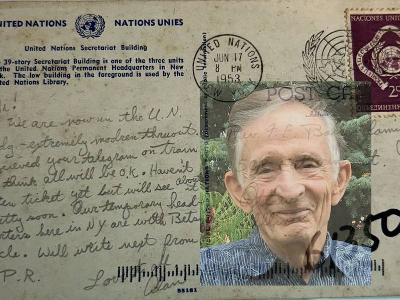 Lost mail, sender found -- 72 years later