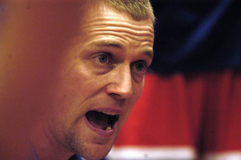 Eastland  Head Coach Tyler  Zumdahl talks to his team during a timeout. The Eastland Cougars faced the Pecatonica Indians in Friday’s Class 1A Orion Sectional final at Orion High School on March 6, 2026. Eastland won the game 48-41.