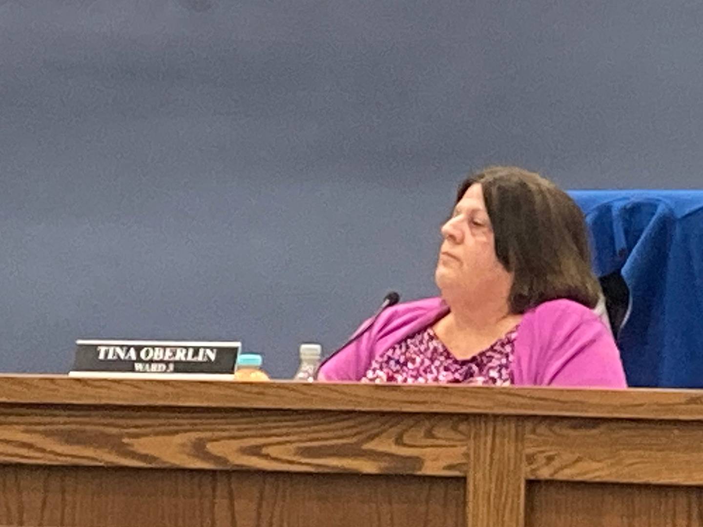 Crest Hill Alderwoman Tina Oberlin was questioned on Monday, March 2, about her establishment of a bank account for the Crest Hill Events Committee in 2017.