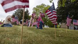 Photos: Flags placed for 9/11 victims