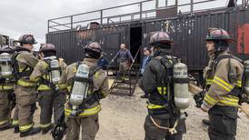 Photos: Firefighting cadets train in Amboy