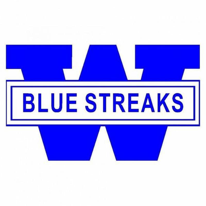 Woodstock Blue Streaks logo