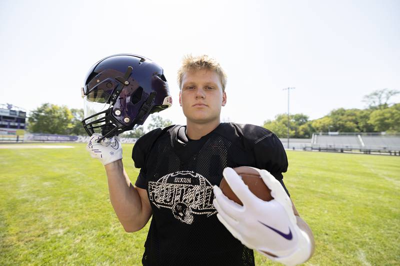 Dixon’s Eli Davidson looks to have an impact on both sides of the ball this year.
