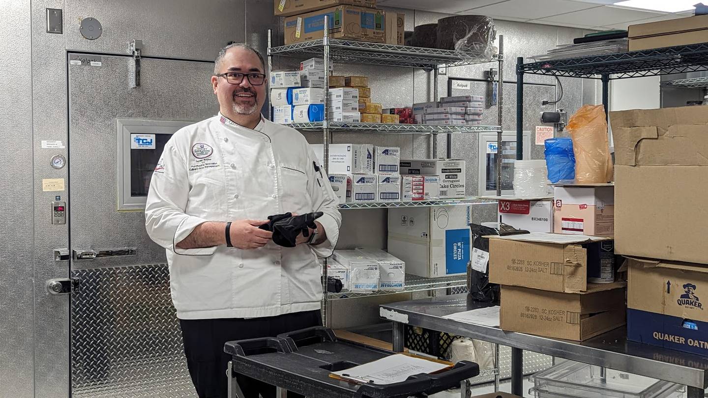 Javier Reyes, purchasing specialist and adjunct instructor in the culinary arts department at Joliet Junior College, is part of a partnership between Butterball and the social media app Bumble’s new friend-finding app Bumble for Friends. Reyes will "talk turkey" on Good Morning America on Thanksgiving Day.