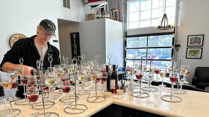 Enjoy small batch wines at Sable Creek Winery in Romeoville