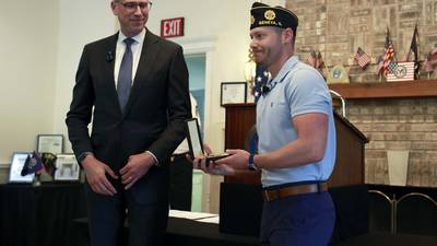 Lost Purple Heart, earned during WW2, returned to Geneva family