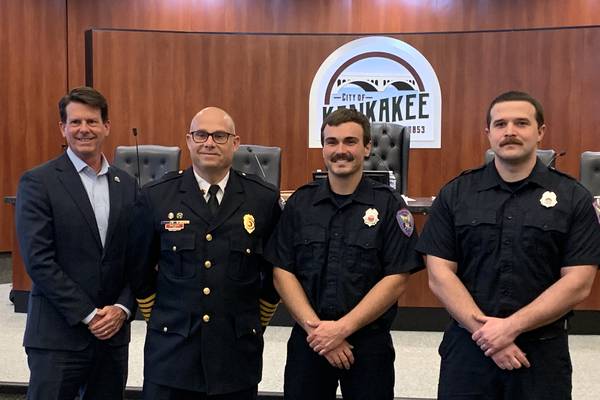 Kankakee hires 2 firefighters