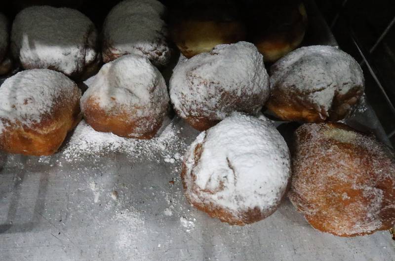 A close up of Paczki's on Tuesday, March 4, 2025 at Bobaluk's in Marseilles.