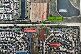 Kendall County to help fund Montgomery path and Oswego sidewalk and highway crossing projects