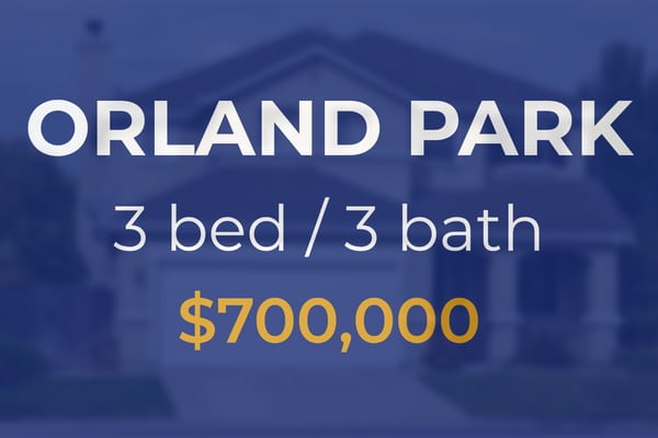 Orland Park: Three-bedroom house goes for $700,000