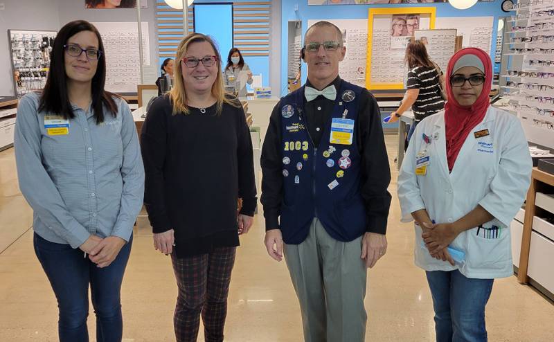 Pictured from left are Stephanie Durham, Suzanne Kinsey, Steven Harris and Yameen Ali.
