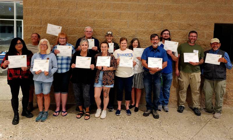 The Bureau, La Salle, Marshall and Putnam County Master Naturalists welcomed 19 new volunteers Sept. 17 to their ranks.