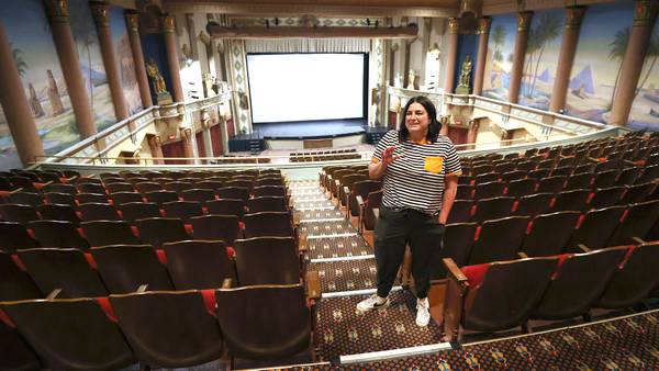 Boo’ze & Spirits flashlight ghost tours this season at Egyptian Theatre in DeKalb