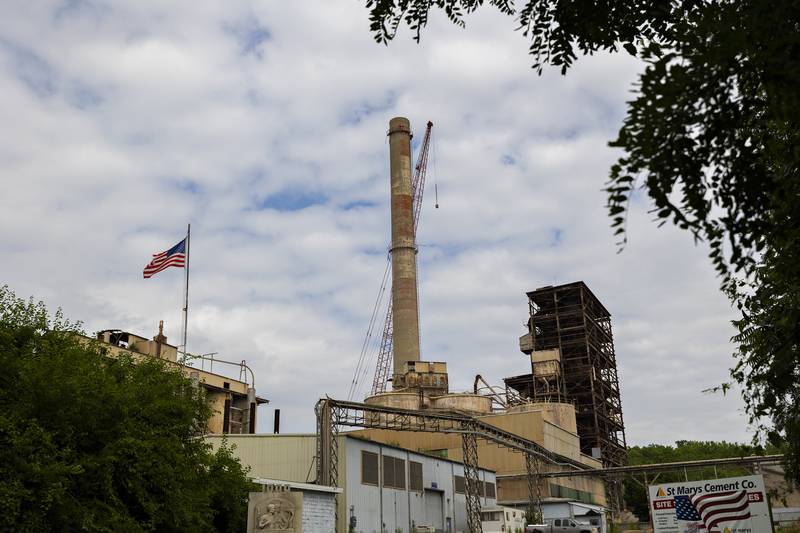 The cement plant opened in 1914, having several owners over the years. The latest owner is Votorantim Cimentos of Brazil.